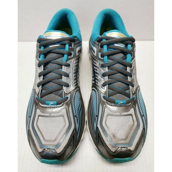 Brooks Glycerin G13 3D Fit Women's Size 10.5 M Teal/Silver/Green Running Shoes - Picture 2 of 6